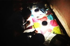 PHOTOS: See the schoolbag innovation that's helping students study in the dark