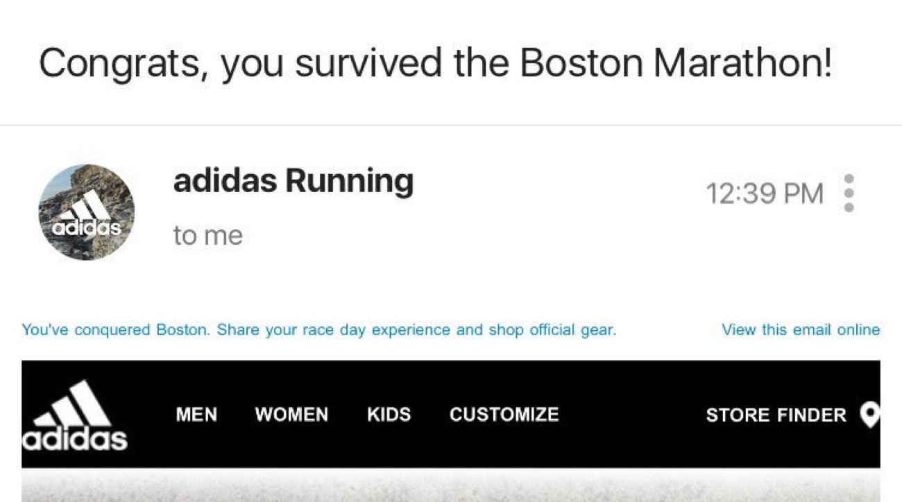 adidas-boston-marathon-email - marketing blunder