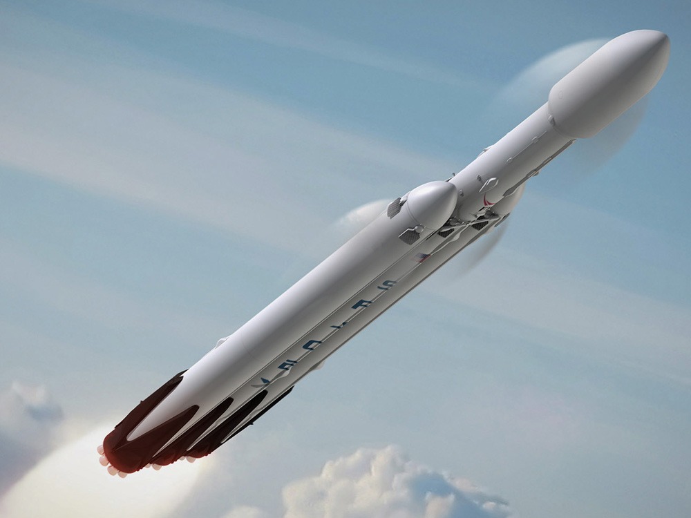 Falcon Heavy Launch 1000 X 750