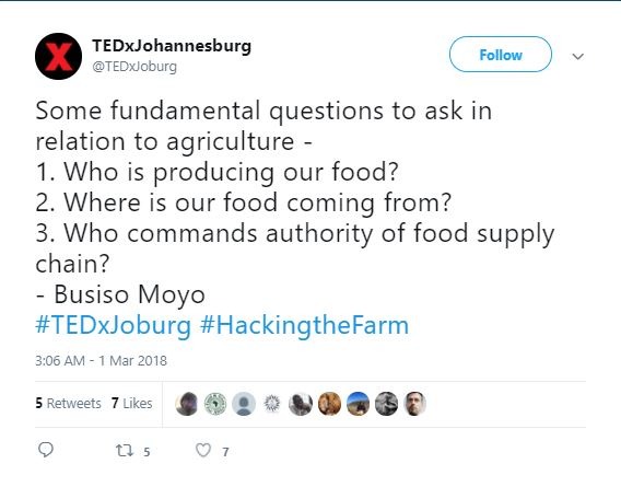 Hacking the farm Tweet10