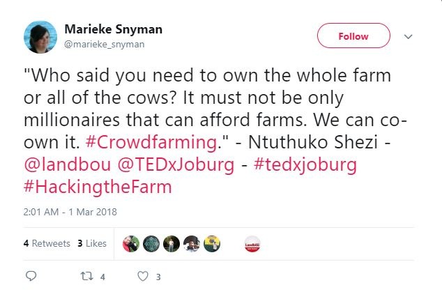 Hacking the farm Tweet2