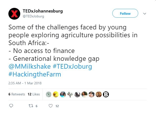 Hacking the farm Tweet7