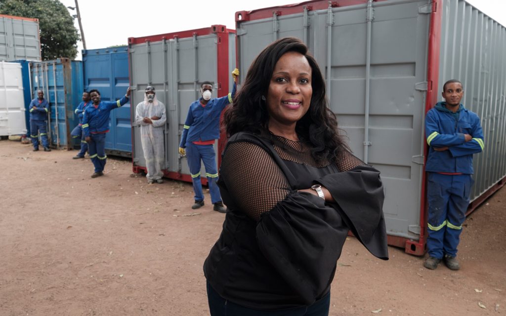 Beverly-Gumbi-of-Isivuno-Containers