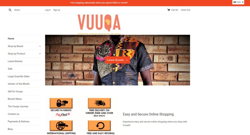 Vuuqa Delivers Uniquely African Products Around the Continent