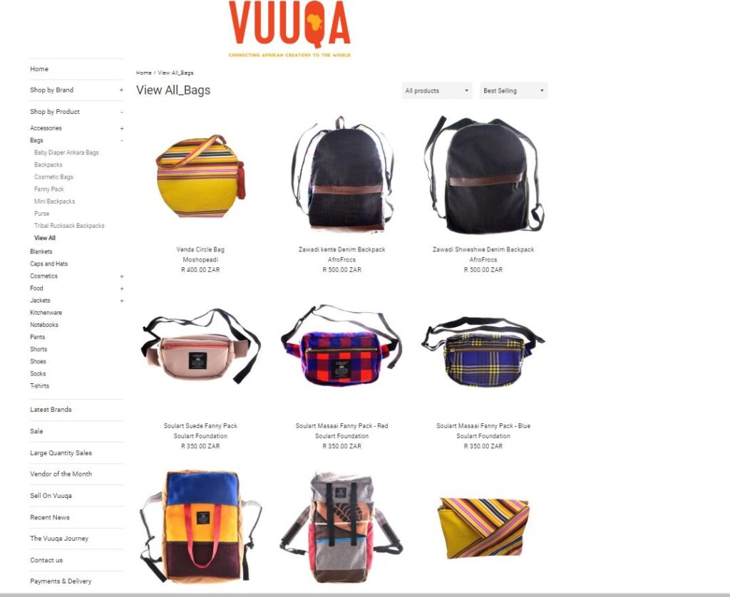 Vuuqa Delivers Uniquely African Products Around the Continent